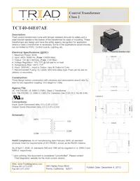 TCT40-04E07AE Datasheet Cover