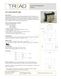 TCT40-05E07AB-B Datasheet Cover