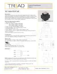 TCT40-07E07AE Datasheet Cover