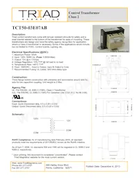 TCT50-03E07AB Datasheet Cover