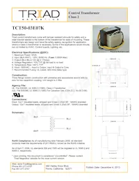 TCT50-03E07K Datasheet Cover
