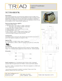TCT50-08E07K數據表 封面