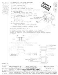 TTC-5029 Datasheet Cover