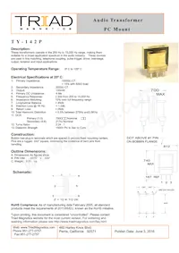 TY-142P-B Datasheet Cover