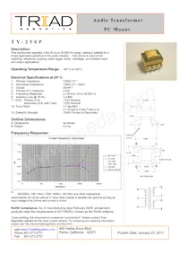 TY-250P Datasheet Cover