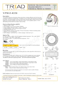 VPM12-8330 Datasheet Copertura