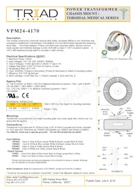 VPM24-4170 Datasheet Cover