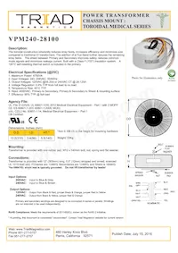 VPM240-28100 Datasheet Cover