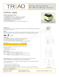 VPP10-1000數據表 封面
