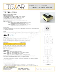 VPP10-2000-B數據表 封面