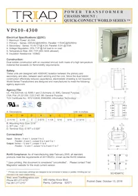 VPS10-4300 Datasheet Copertura