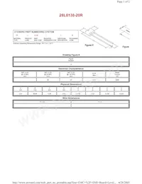 28L0138-20R Datasheet Cover