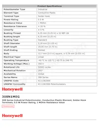 308N1MEG Datasheet Page 2