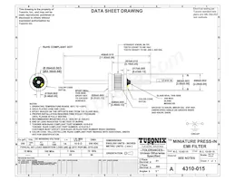 4310-015LF 데이터 시트 표지