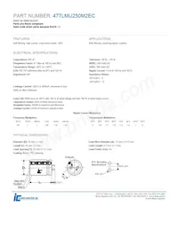 477LMU250M2EC Datasheet Cover