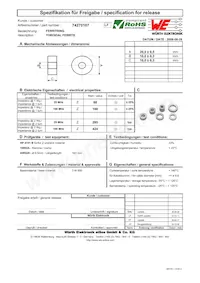 74270107 Datasheet Copertura