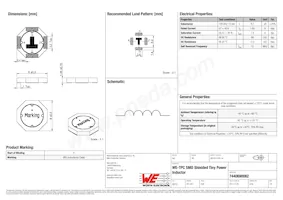 7440690082 Datasheet Cover