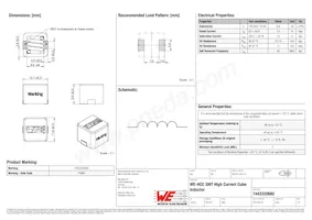 7443320680 Datasheet Copertura