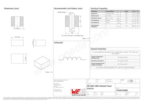 744383240068 Datasheet Cover