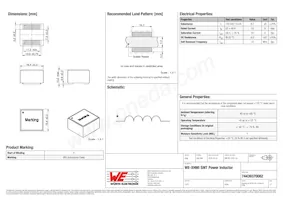 74439370082 Datasheet Cover