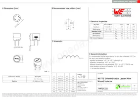 744731332 Datenblatt Cover