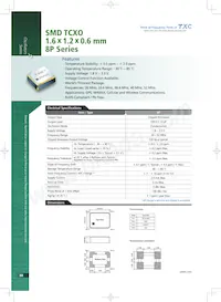 8P26070004 Datasheet Cover