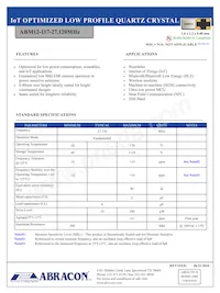 ABM12-117-27.120MHZ-T3 Datenblatt Cover