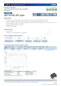 ACT1210L-201-2P-TL00 Datasheet Cover