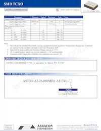 ASTXR-12-26.000MHZ-511741-T Datenblatt Seite 2
