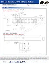 ASVMX-25.000MHZ-5ABA Datasheet Pagina 4