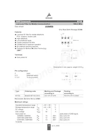 B39202B7720C610 Datasheet Page 2