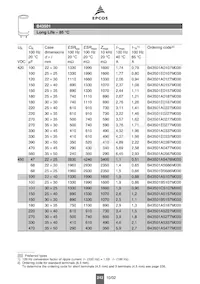 B43501A5227M Datasheet Pagina 8