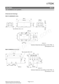 B84131M002G150 Datasheet Pagina 4