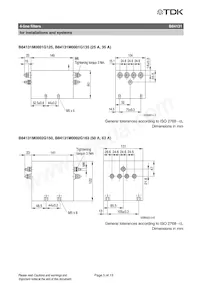 B84131M002G150 Datasheet Page 5