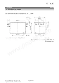 B84131M002G150 Datasheet Pagina 6