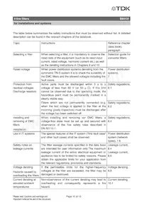 B84131M002G150 Datasheet Page 10