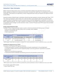 C322C105K5R5TA91707301 Datasheet Pagina 4