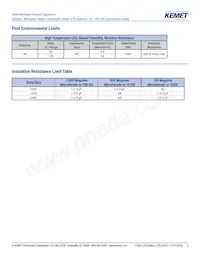 C322C105K5R5TA91707301 Datasheet Pagina 6