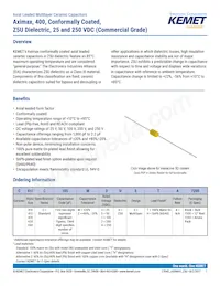 C410C473M5U5TA7200 Datasheet Cover