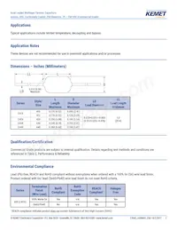 C410C473M5U5TA7200 Datasheet Page 2