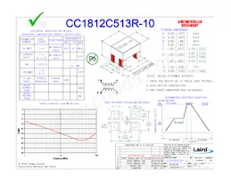 CC1812C513R-10 Datasheet Cover