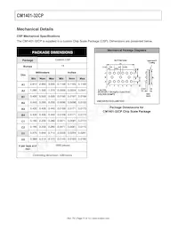 CM1401-32CP Datasheet Pagina 11
