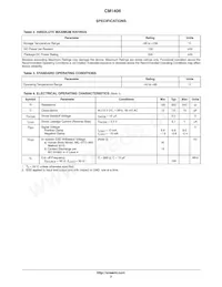 CM1406-08DE Datasheet Page 3