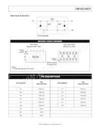 CM1453-06CP Datasheet Page 2