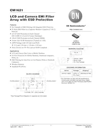 CM1621-06DE Datasheet Cover