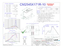 CM2545X171R-10 Datenblatt Cover