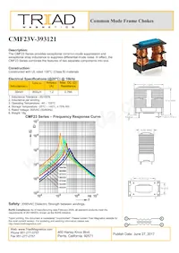 CMF23V-393121-B Datasheet Cover