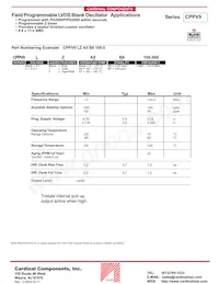 CPPV9 Datenblatt Cover