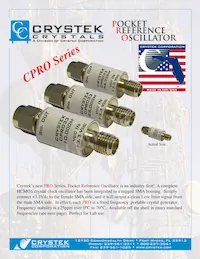 CPRO33-156.250 Datasheet Cover