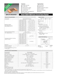 CSS2H-3920R-L300FE Datasheet Copertura